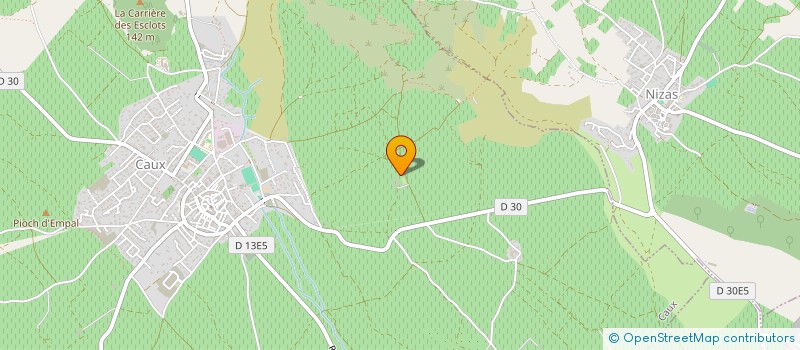 localisation de l'entreprise ALLEGRIA  CAUX