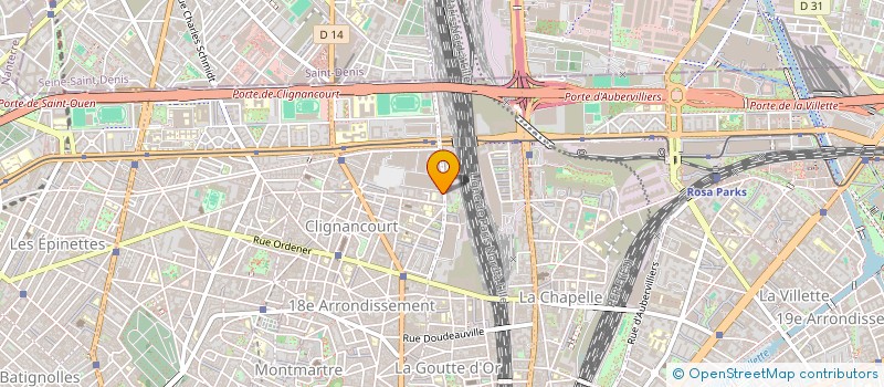 localisation de l'entreprise ALLEGRIA  PARIS