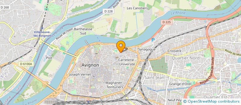 localisation de l'entreprise ALLEGRIA CHOEUR D'ENSEIGNANTS  AVIGNON