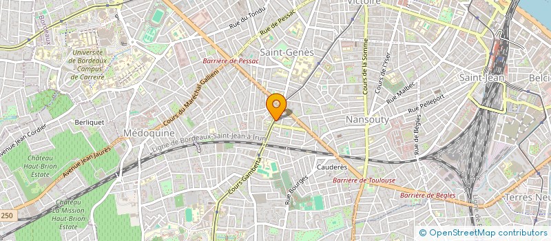 localisation de l'entreprise ALLEGRO  TALENCE