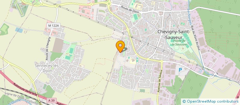 localisation de l'entreprise ALLEGRO  CHEVIGNY-SAINT-SAUVEUR