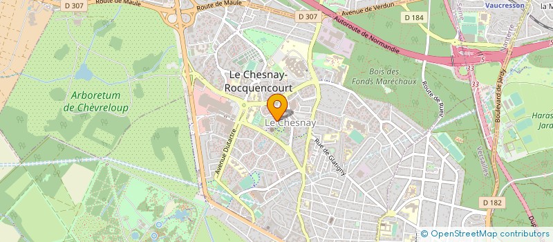 localisation de l'entreprise ALLEGRO à LE CHESNAY-ROCQUENCOURT