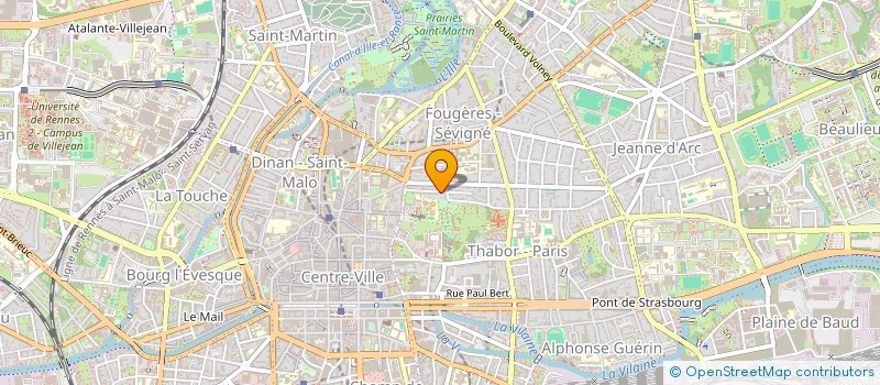 localisation de l'entreprise ALLEGRO  RENNES