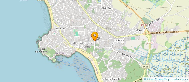 localisation de l'entreprise ALLEGRO ECOLE DE MUSIQUE  SAINT-GEORGES-DE-DIDONNE