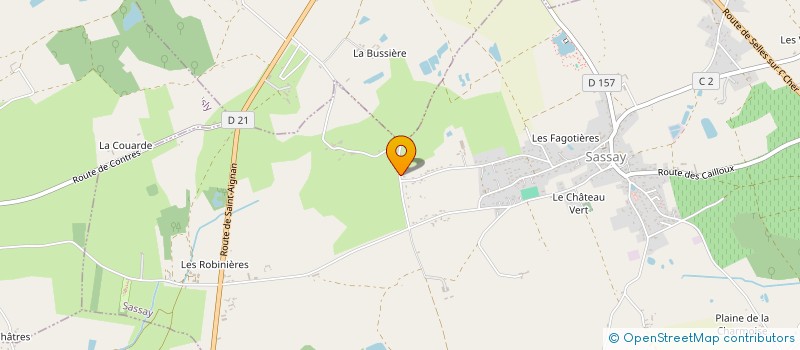 localisation de l'entreprise ALLEGRO NON TROPPO  SASSAY