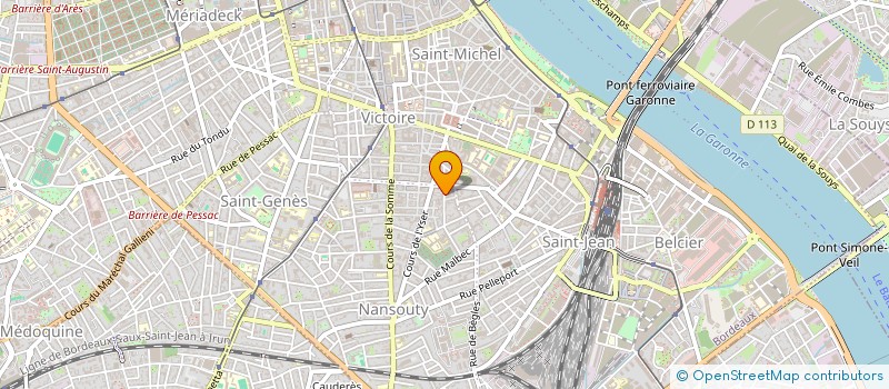 localisation de l'entreprise ALLEGRO-PARTICIPATION  BORDEAUX