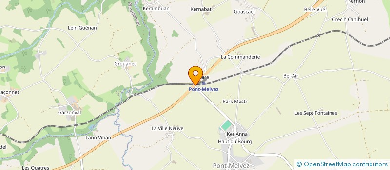 localisation de l'entreprise ALLEGRO VIVACES à PONT-MELVEZ