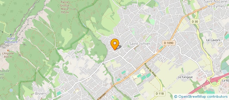 localisation de l'entreprise ALLEMAGNE à SAINT-ISMIER