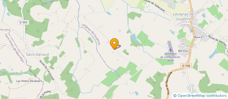 localisation de l'entreprise ALLEN  LEVIGNAC-DE-GUYENNE