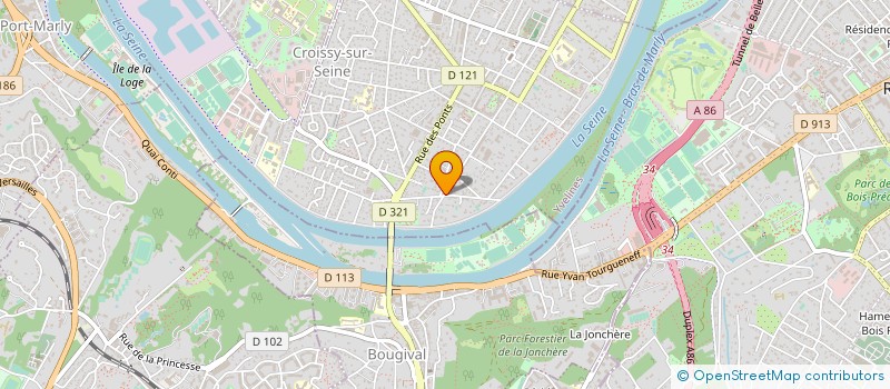 localisation de l'entreprise ALLEN & CO à CROISSY-SUR-SEINE