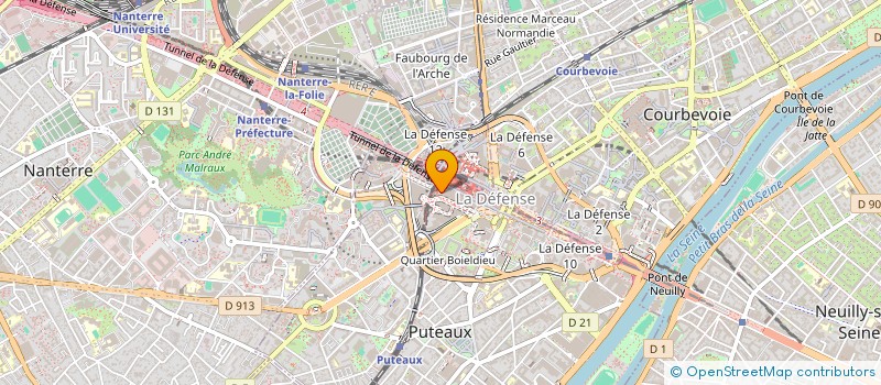 localisation de l'entreprise ALLEN KODENSHA INTERNATIONAL  PUTEAUX