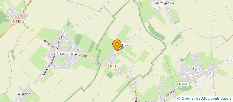 localisation de l'entreprise ALLENAY  ALLENAY