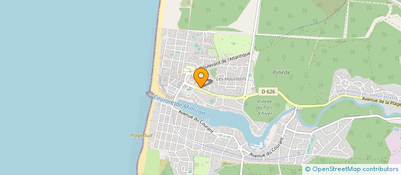 localisation de l'entreprise ALLEO  MIMIZAN