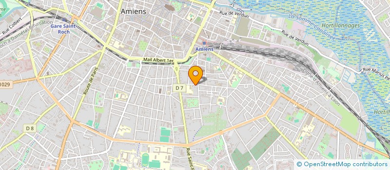 localisation de l'entreprise ALLER à AMIENS