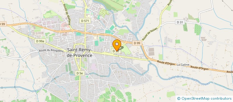localisation de l'entreprise ALLER HOP TRANSPORT  SAINT-REMY-DE-PROVENCE