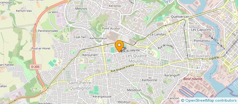 localisation de l'entreprise ALLER PLUS LOIN à BREST