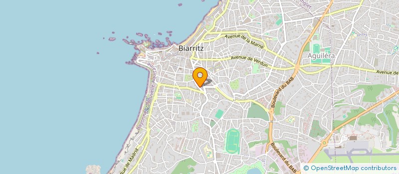 localisation de l'entreprise ALLER RETOUR CHERI  BIARRITZ