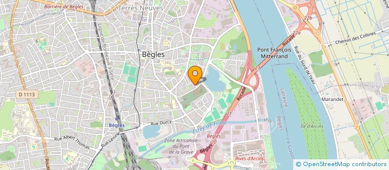 localisation de l'entreprise ALLER SIMPLE à BEGLES