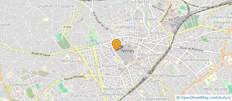 localisation de l'entreprise ALLER VERS SOI  NIMES