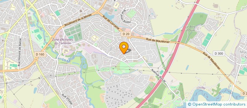 localisation de l'entreprise ALLER VERS SOI EN PASSANT PAR LES AUTRES à CHOLET