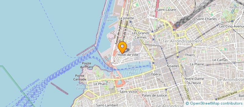 localisation de l'entreprise ALLERA ET CIE à MARSEILLE