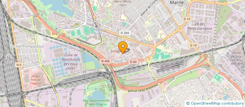 localisation de l'entreprise ALLERAY MANAGEMENT à CRETEIL