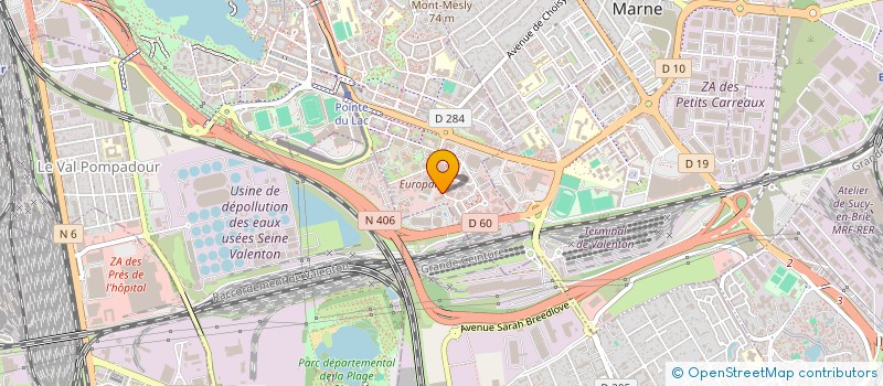 localisation de l'entreprise ALLERAY SUPPORT à CRETEIL