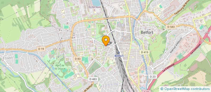 localisation de l'entreprise ALLERCLEAR à BELFORT
