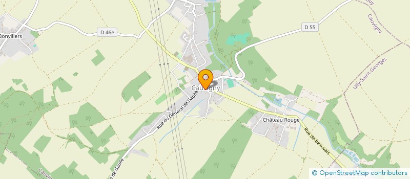 localisation de l'entreprise ALLERG'OISE à CAUVIGNY