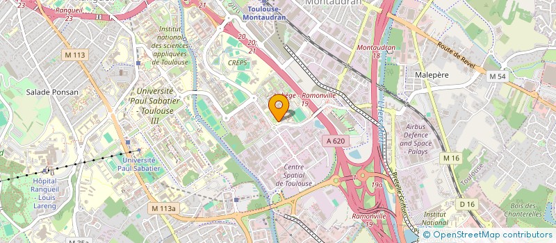 localisation de l'entreprise ALLERGENIUS à TOULOUSE