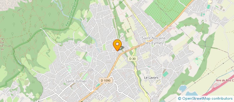localisation de l'entreprise ALLERGOPOLE à SAINT-ISMIER