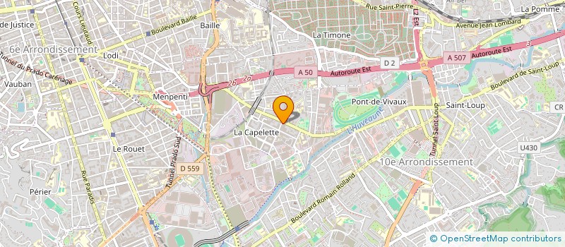 localisation de l'entreprise ALLERGOTECH à MARSEILLE