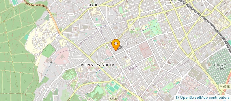 localisation de l'entreprise ALLERGX à VILLERS-LES-NANCY