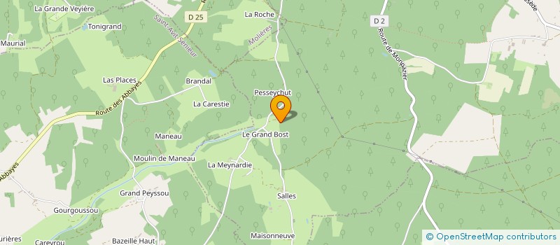 localisation de l'entreprise ALLES  ALLES-SUR-DORDOGNE