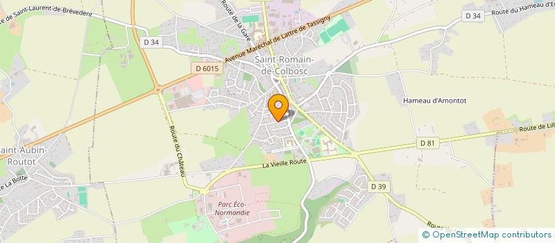 localisation de l'entreprise ALLETEYA  SAINT-ROMAIN-DE-COLBOSC