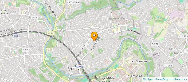 localisation de l'entreprise ALLEZ  BRUNOY