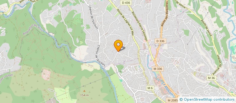 localisation de l'entreprise ALLEZ ELISE  LA COLLE-SUR-LOUP