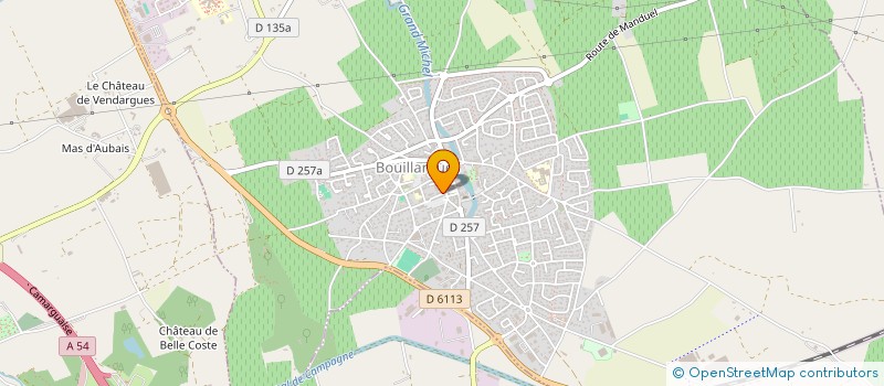 localisation de l'entreprise ALLEZ MARSEILLAN IMMOBILIER  BOUILLARGUES