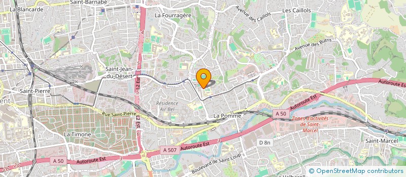 localisation de l'entreprise ALLEZ MONTE  MARSEILLE 11EME