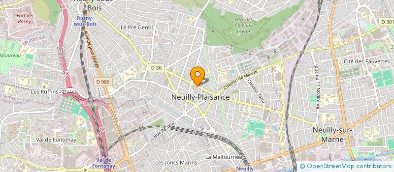 localisation de l'entreprise ALLEZ ON CUISINE  NEUILLY-PLAISANCE