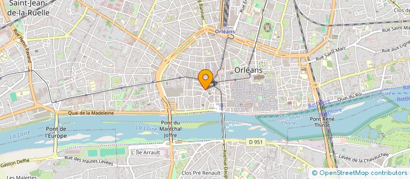 localisation de l'entreprise ALLEZZOU  ORLEANS