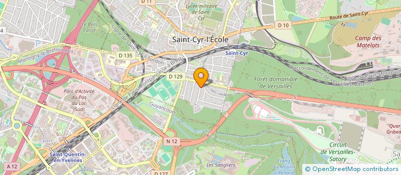 localisation de l'entreprise ALLEZZOU IMMO  SAINT-CYR-L'ECOLE