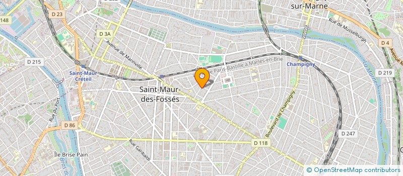 localisation de l'entreprise ALLFONCE à SAINT-MAUR-DES-FOSSES