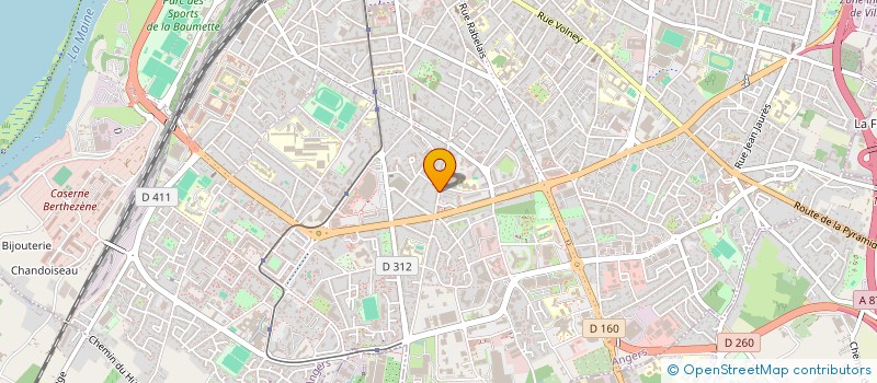 localisation de l'entreprise ALLFOR à ANGERS