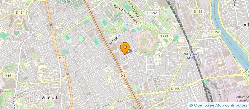 localisation de l'entreprise ALLFORHOTELS à VITRY-SUR-SEINE