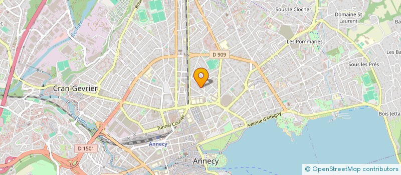 localisation de l'entreprise ALLGOOD SERVICES  ANNECY