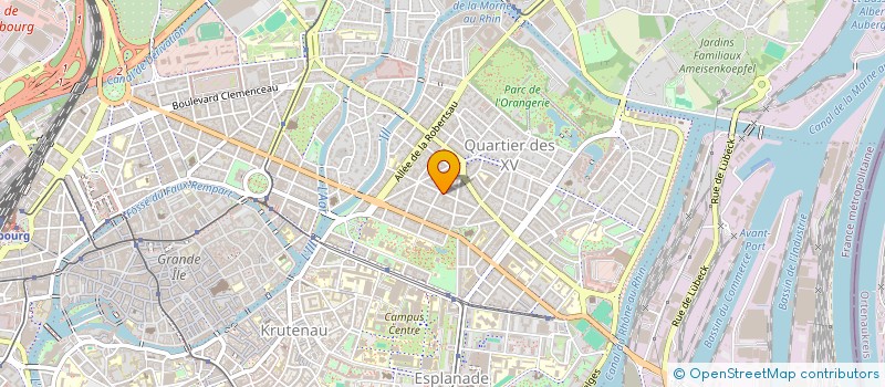localisation de l'entreprise ALLGOODS à STRASBOURG