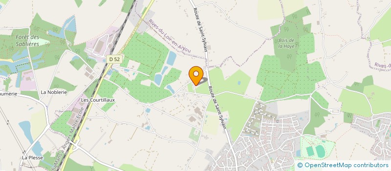 localisation de l'entreprise ALLIA  VERRIERES-EN-ANJOU