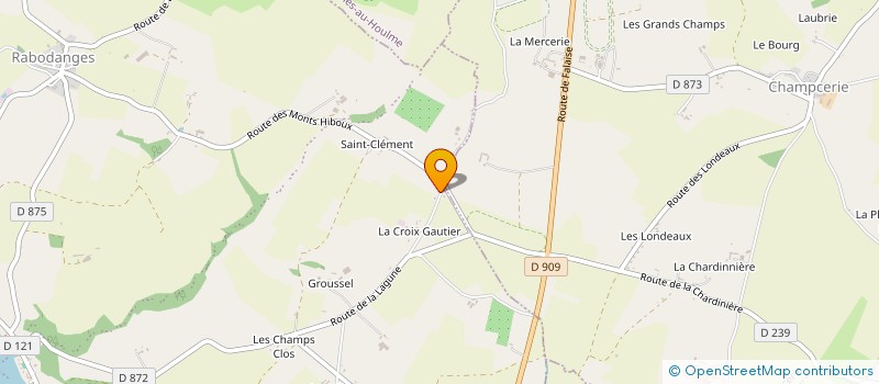 localisation de l'entreprise ALLIA à PUTANGES-LE-LAC