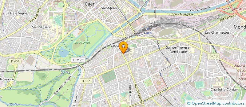 localisation de l'entreprise ALLIA CAEN à CAEN